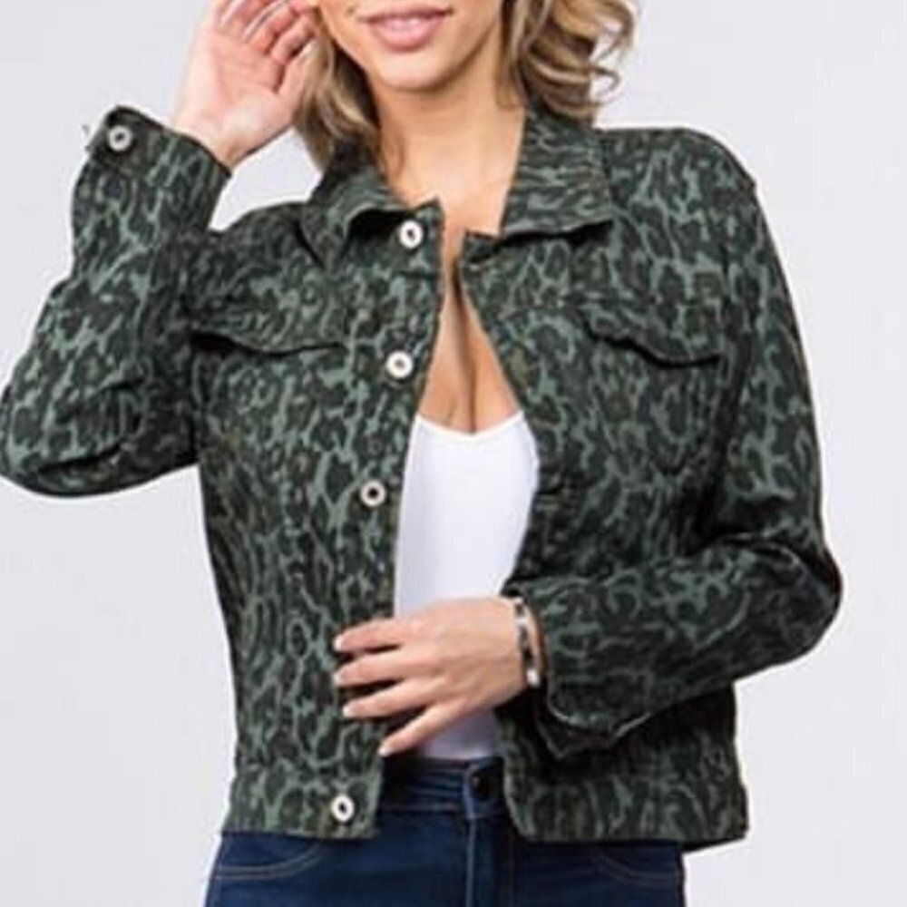 Leopard Print Jacket